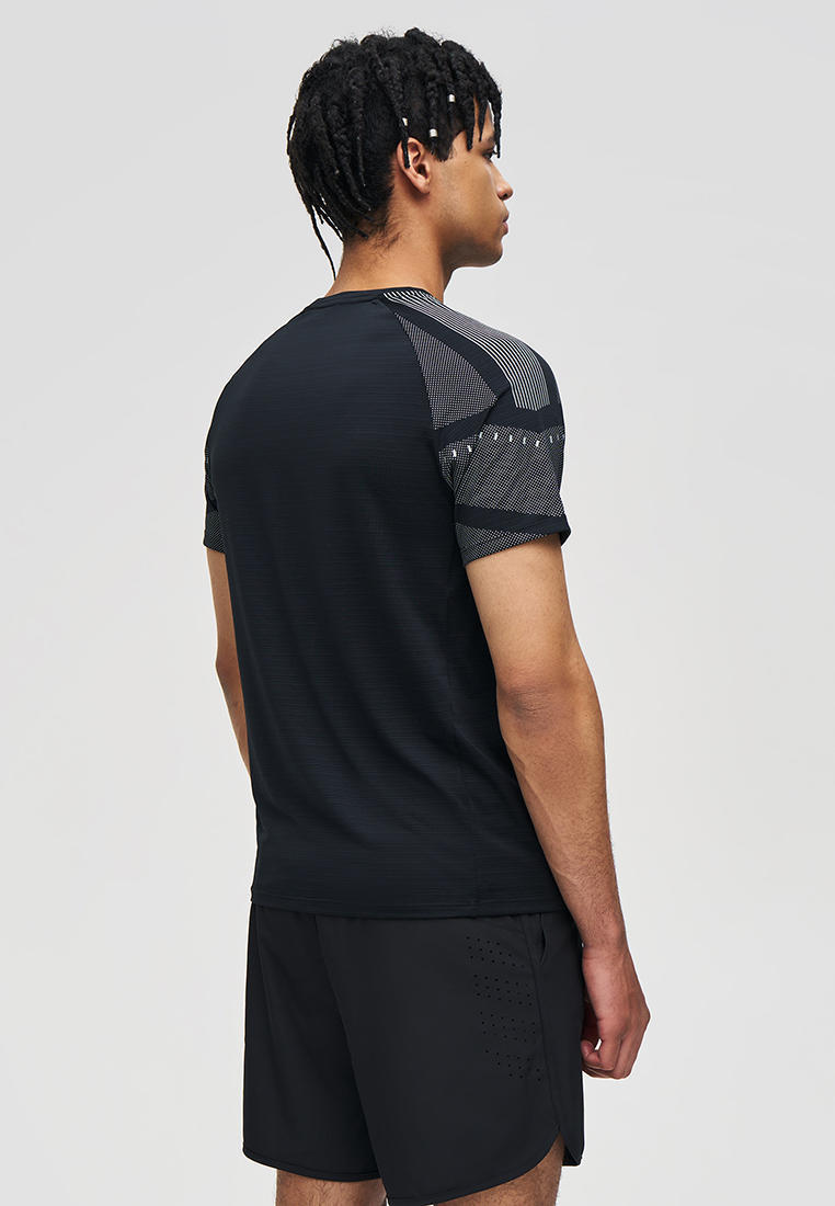 Футболка с коротким рукавом Baon (Баон) B7323070-BLACK MELANGE-3XL