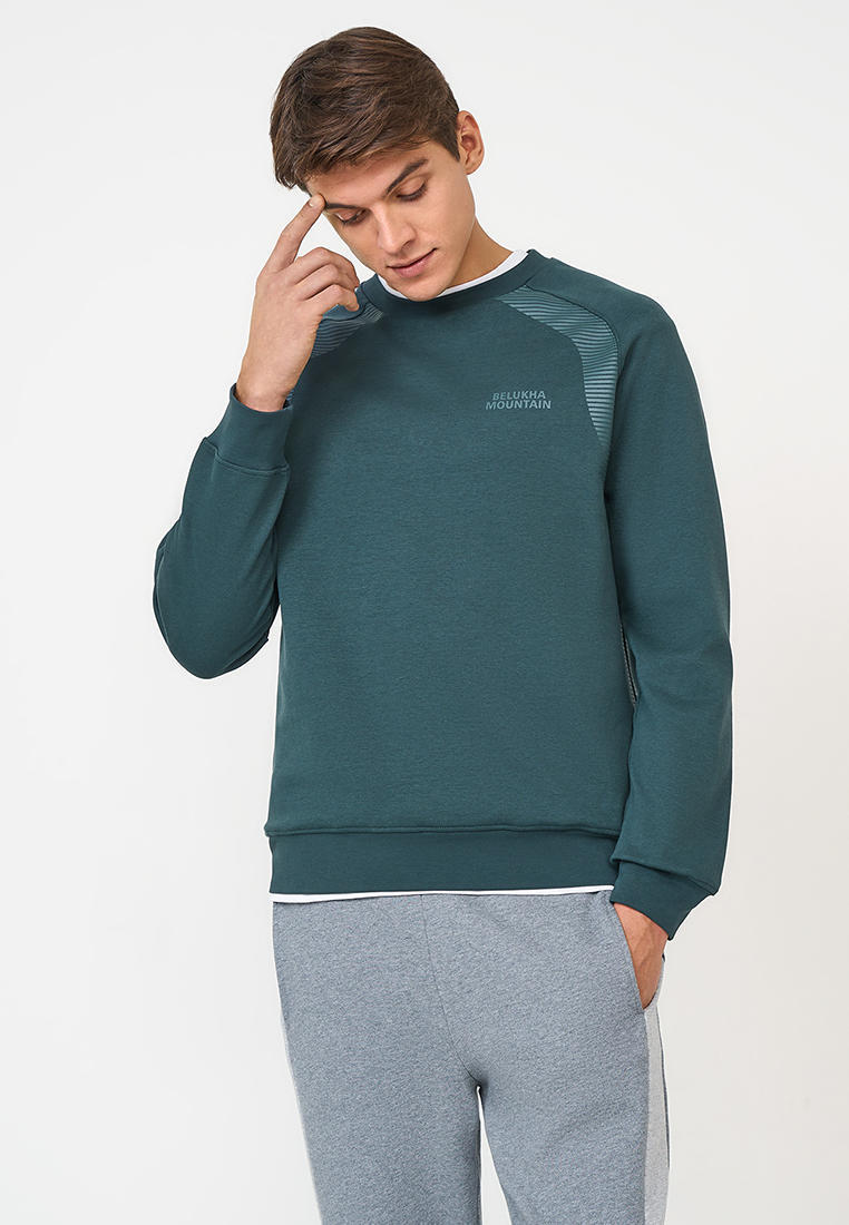 Мужские свитшоты Baon (Баон) B6123509-DARK FOREST-3XL
