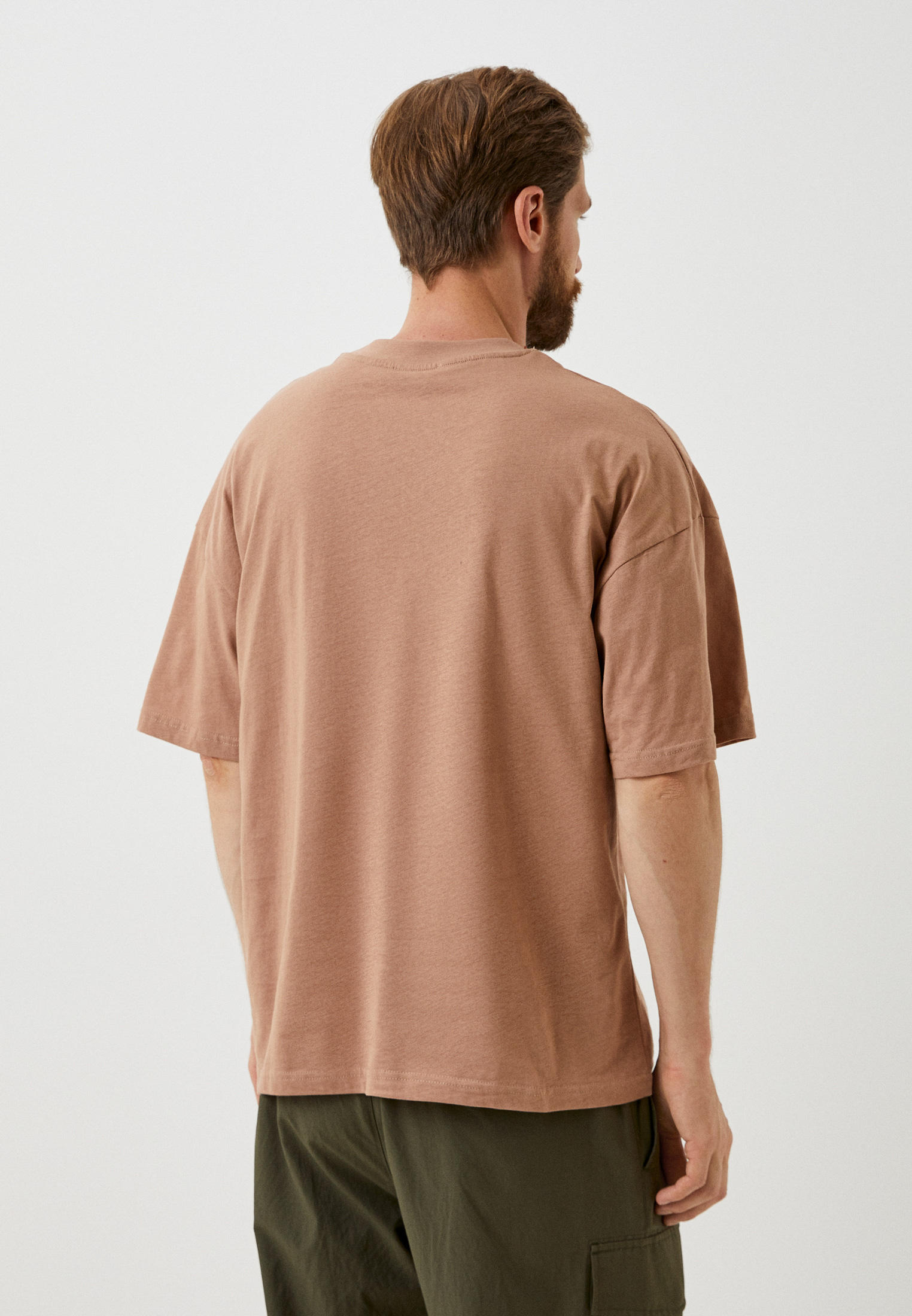Футболка с коротким рукавом Melle 11002 Футболка мужская беж L/XL
