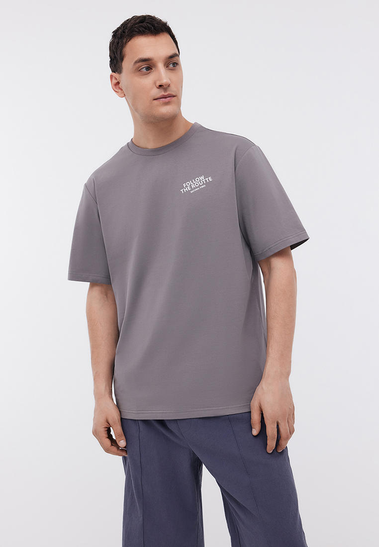 Футболка с коротким рукавом Baon (Баон) B7324022-DEEP MOSS-3XL