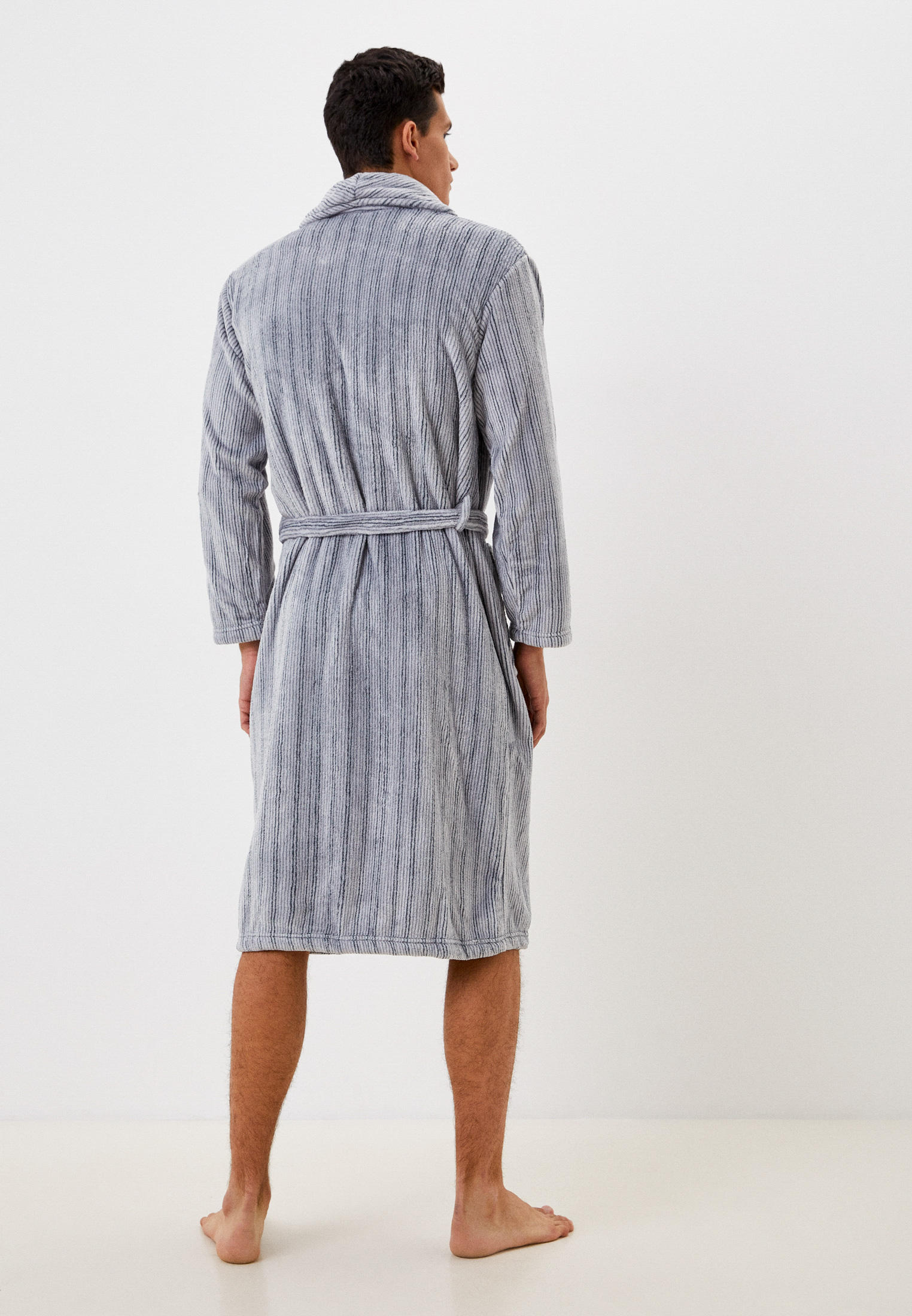 Халат Vienetta 160504 1057-серый-M-46