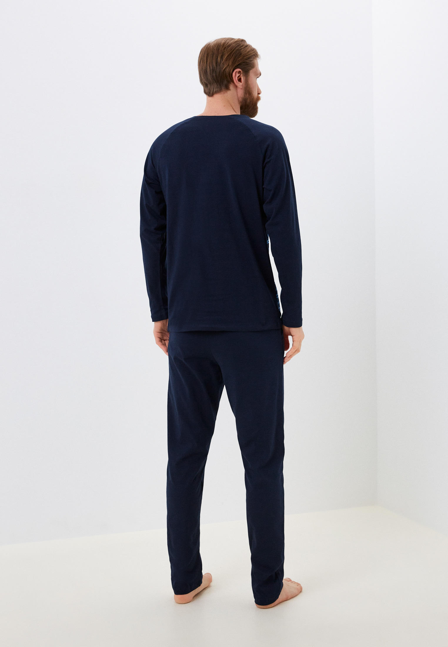 Пижама Vienetta 104275 0550-синий-M-46