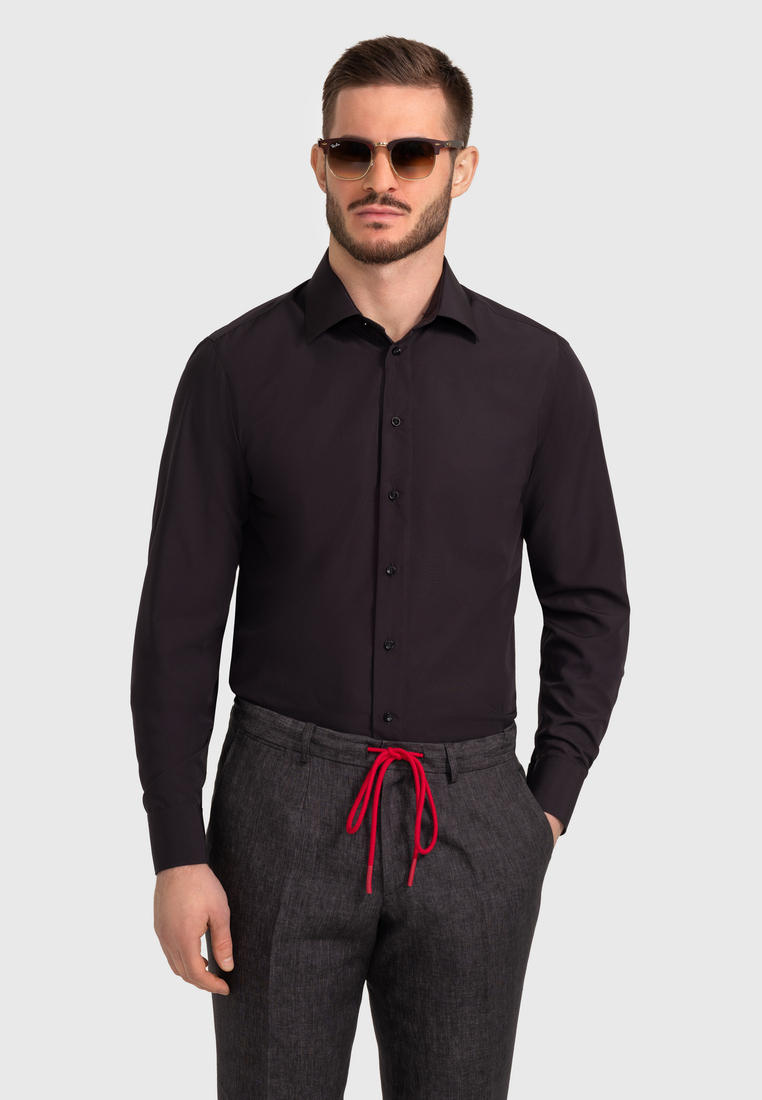 Рубашка с длинным рукавом Troy Collezione BASIC/05/01210 SL_FBS_Ss_39/170-176