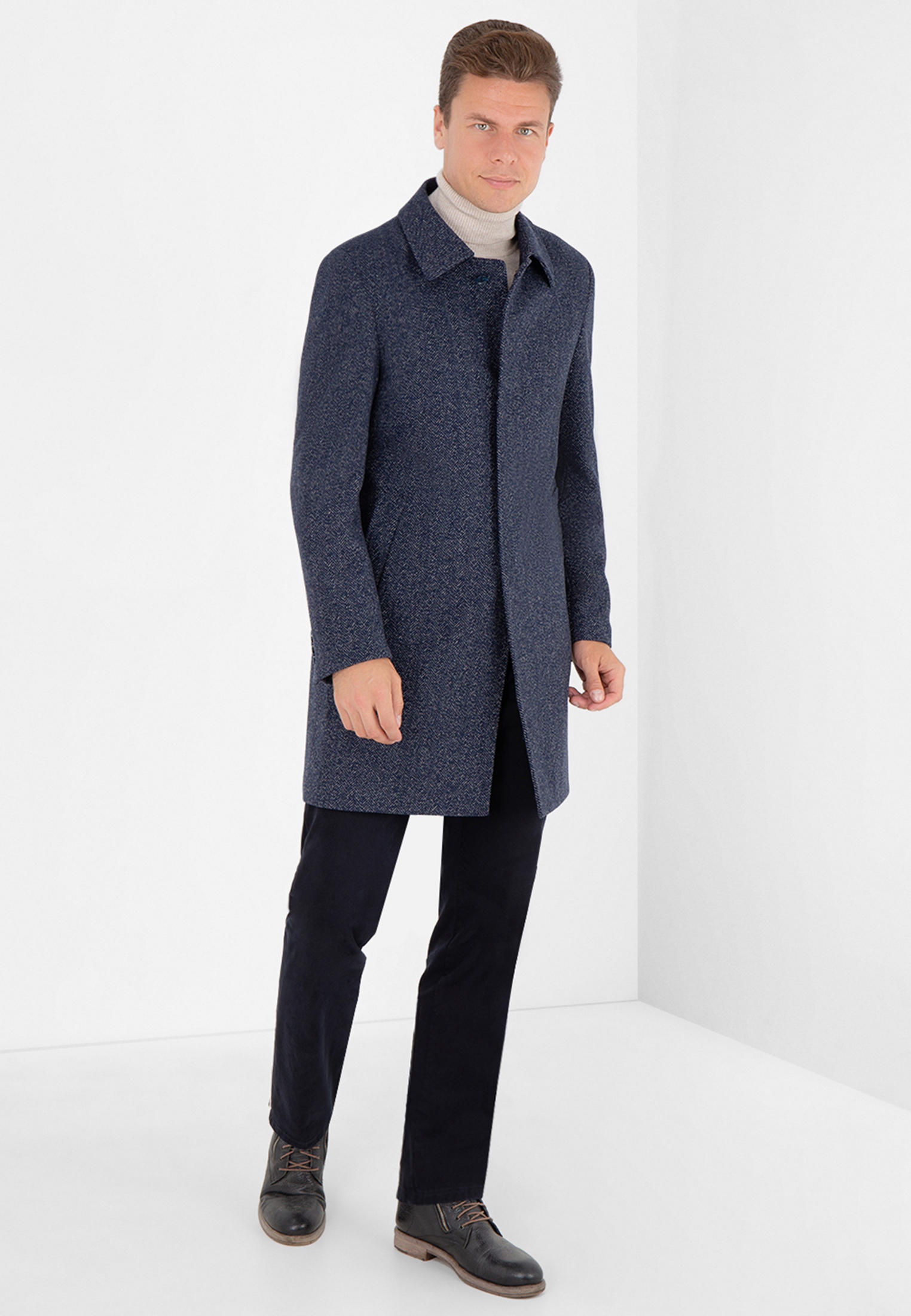 Мужские пальто Thomas Berger Пальто однобортное Thomas Berger