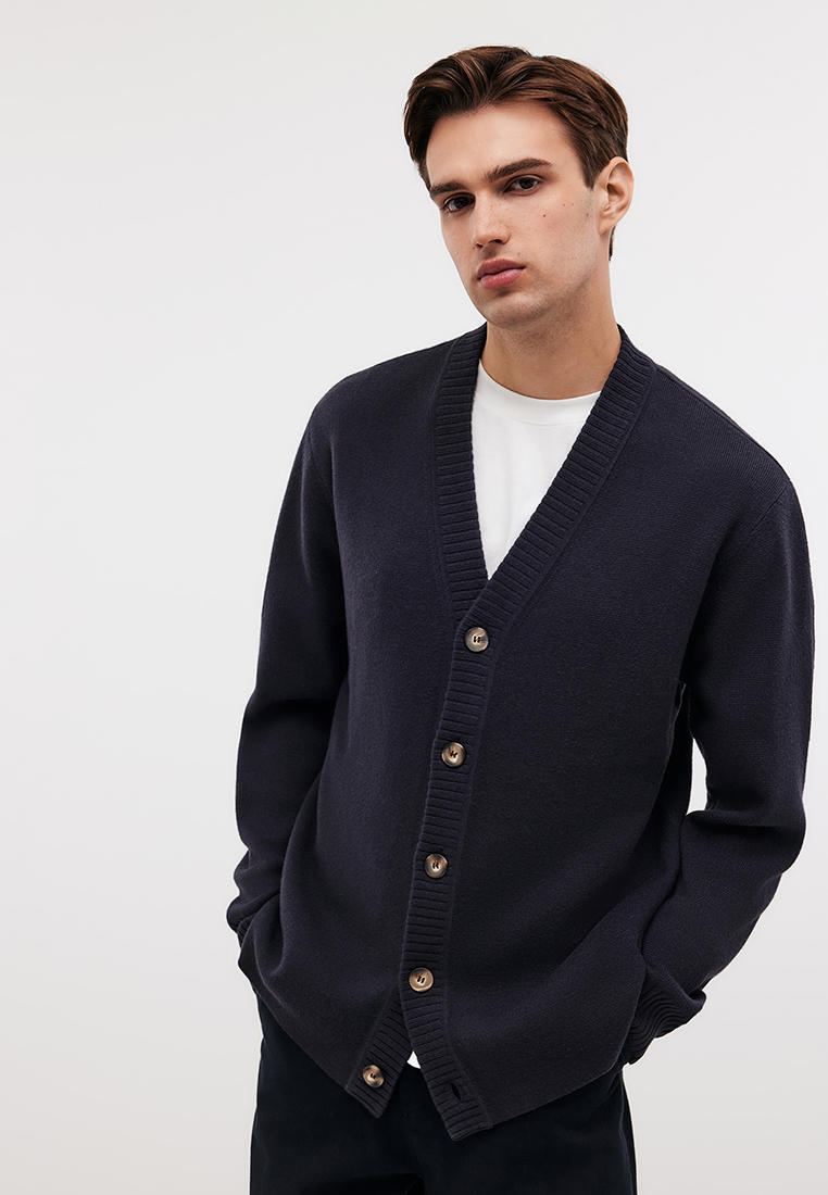 Кардиган Baon (Баон) B6424501-DEEP NAVY-3XL
