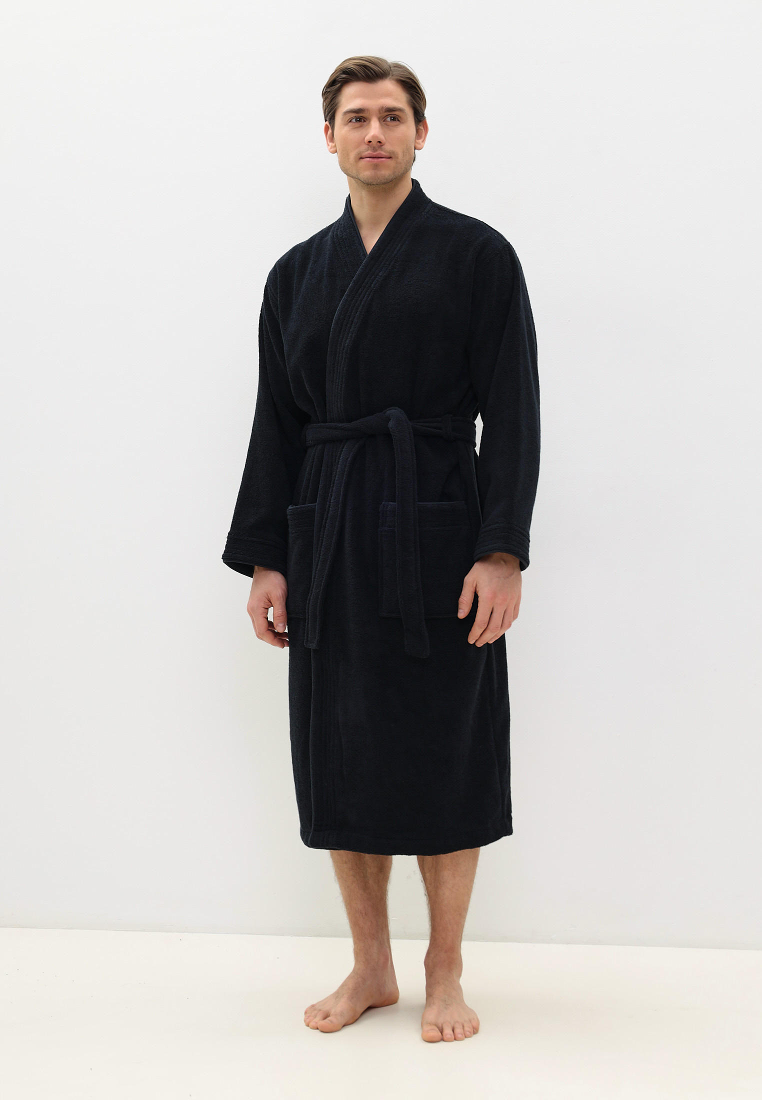 Халат Luisa Moretti 246604-BLACK-L