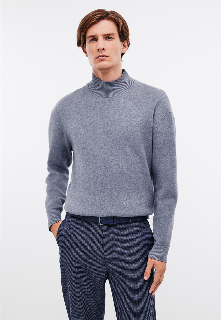 Водолазка Baon (Баон) B6324532-DEEP GREY MELANGE-3XL