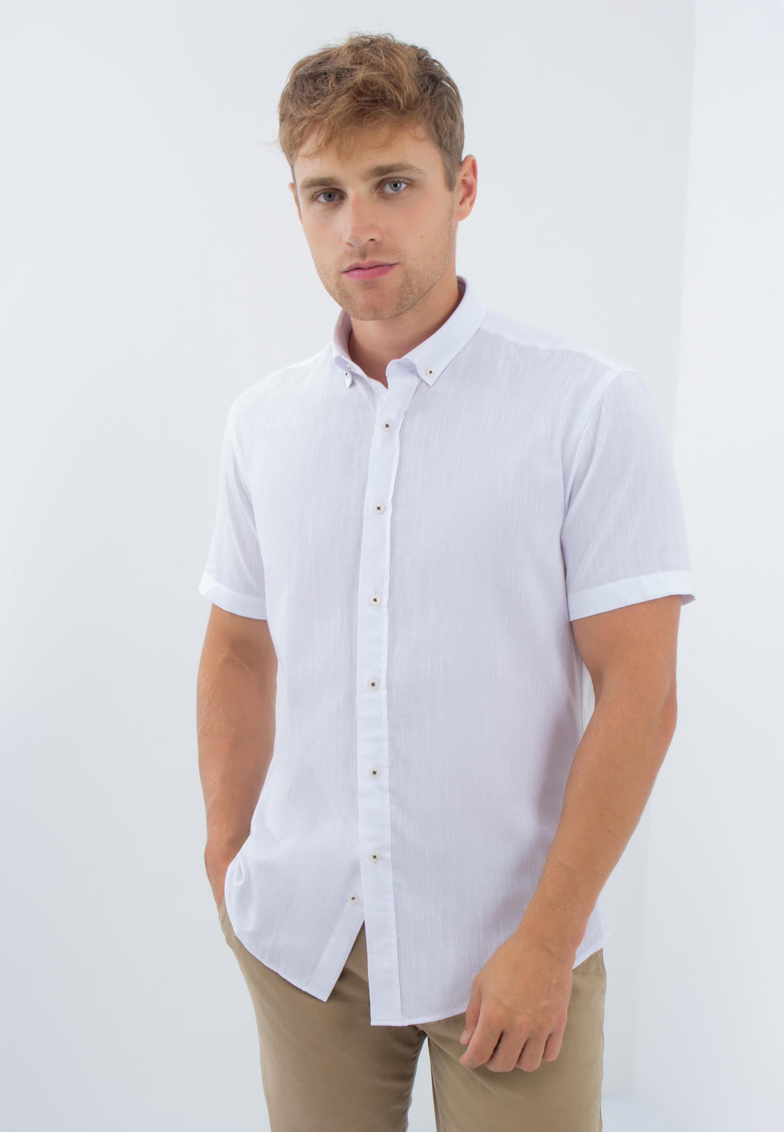 Рубашка с коротким рукавом Thomas Berger k0125/1-1_SLIM FIT_3_9_1