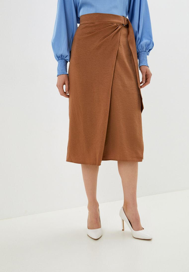 Прямая юбка Vedma VA102-019-Caramel/Карамель-42