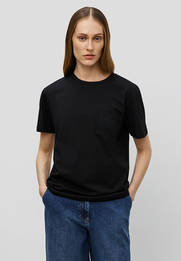 Футболка с коротким рукавом Baon (Баон) B2323045-BLACK-L