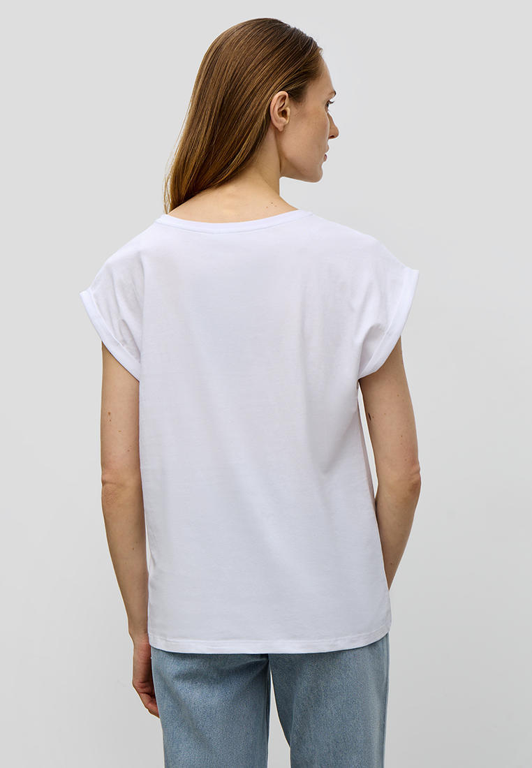 Футболка с коротким рукавом Baon (Баон) B2323013-WHITE-L