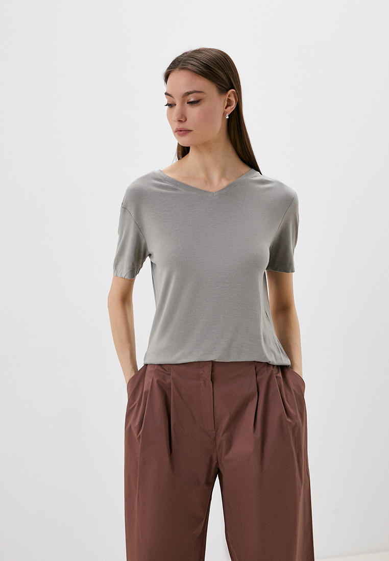 Футболка с коротким рукавом Baon (Баон) B231211-COLD CEMENT-L