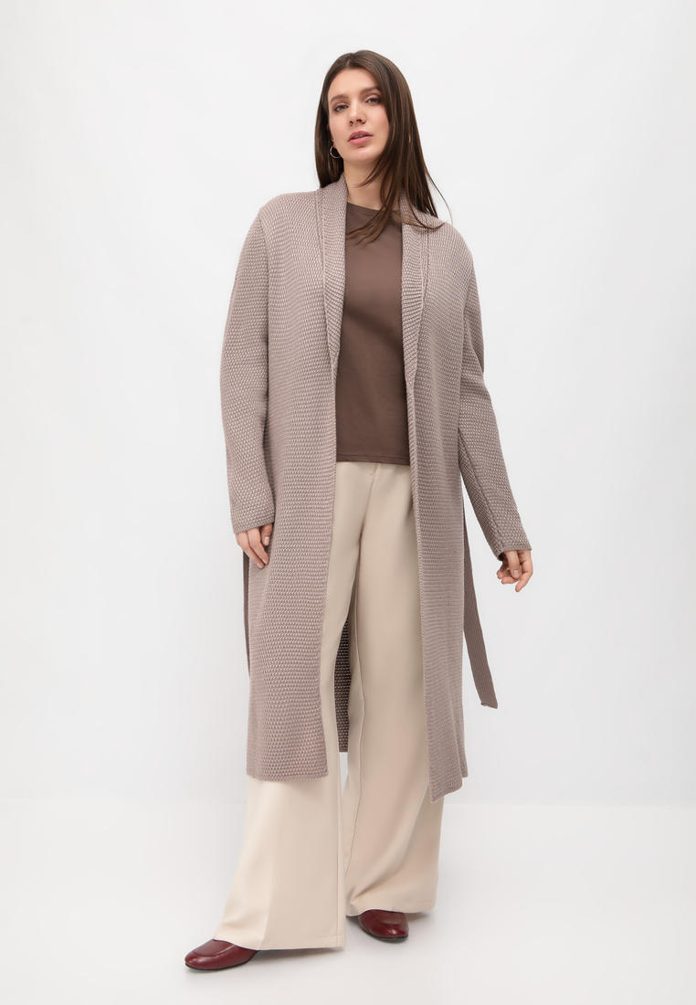 Кардиган Vivawool 312383-коричневый