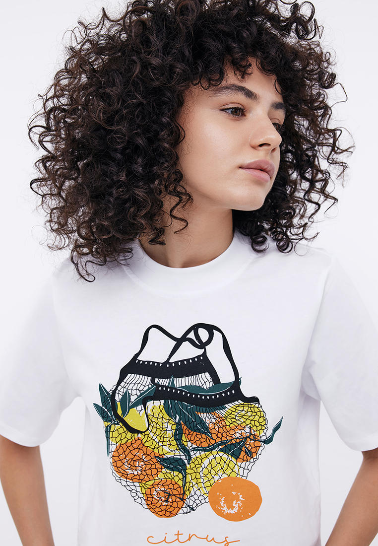 Футболка с коротким рукавом Baon (Баон) B2324029-WHITE-L