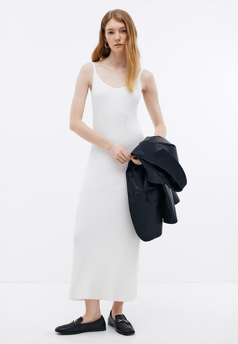 Вязаное платье Baon (Баон) B4624007-WHITE-L