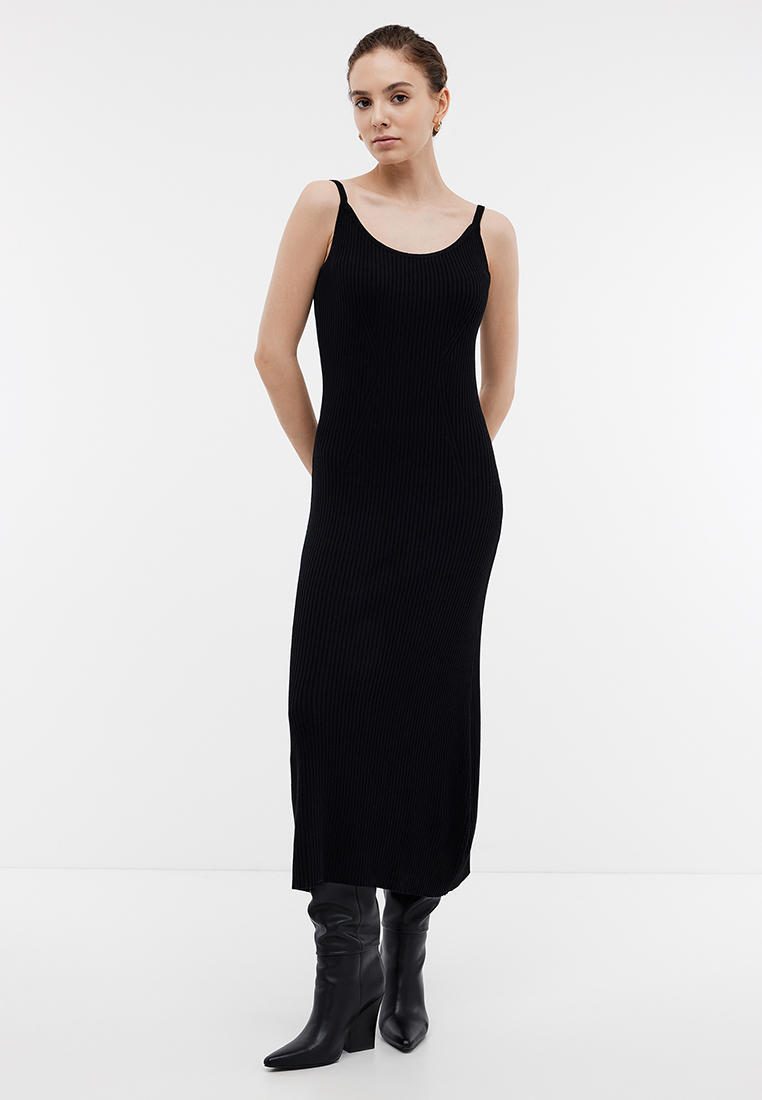 Вязаное платье Baon (Баон) B4624007-BLACK-L