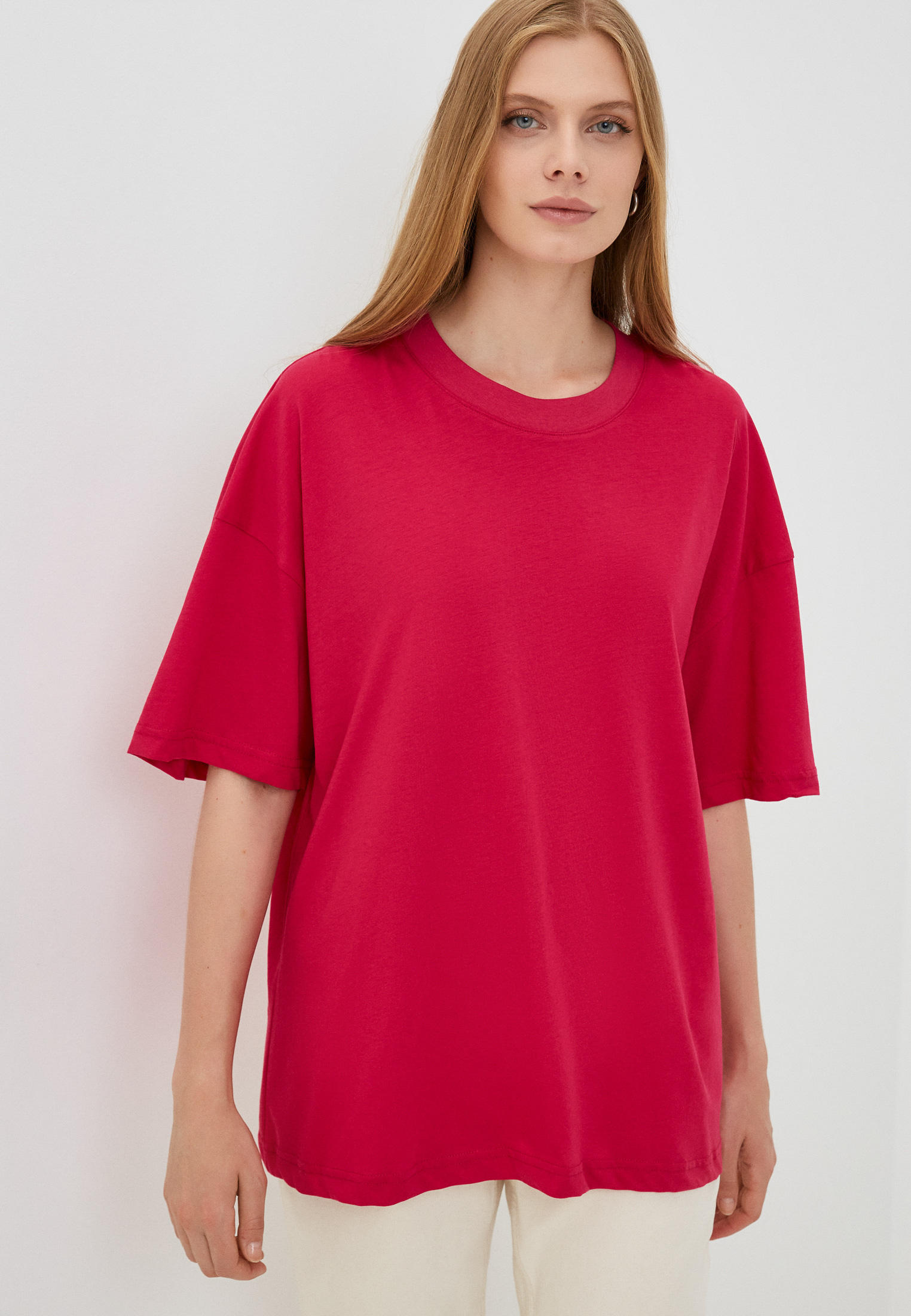 Футболка с коротким рукавом Melle 11001 Футболка женская фуксия L/XL