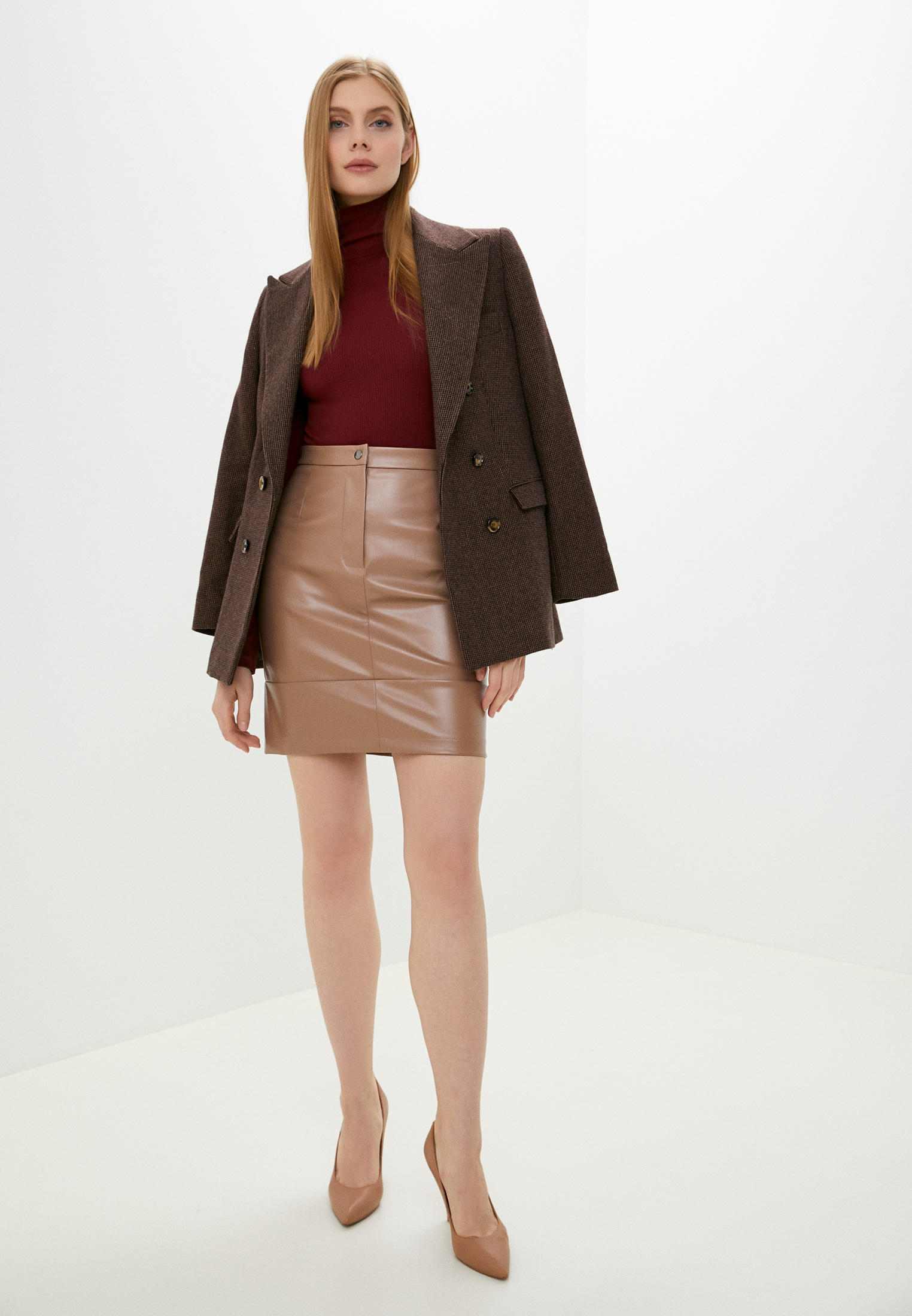 Водолазка Mademoiselle 1580 Dolcevita M/L Rib,wine L/XL