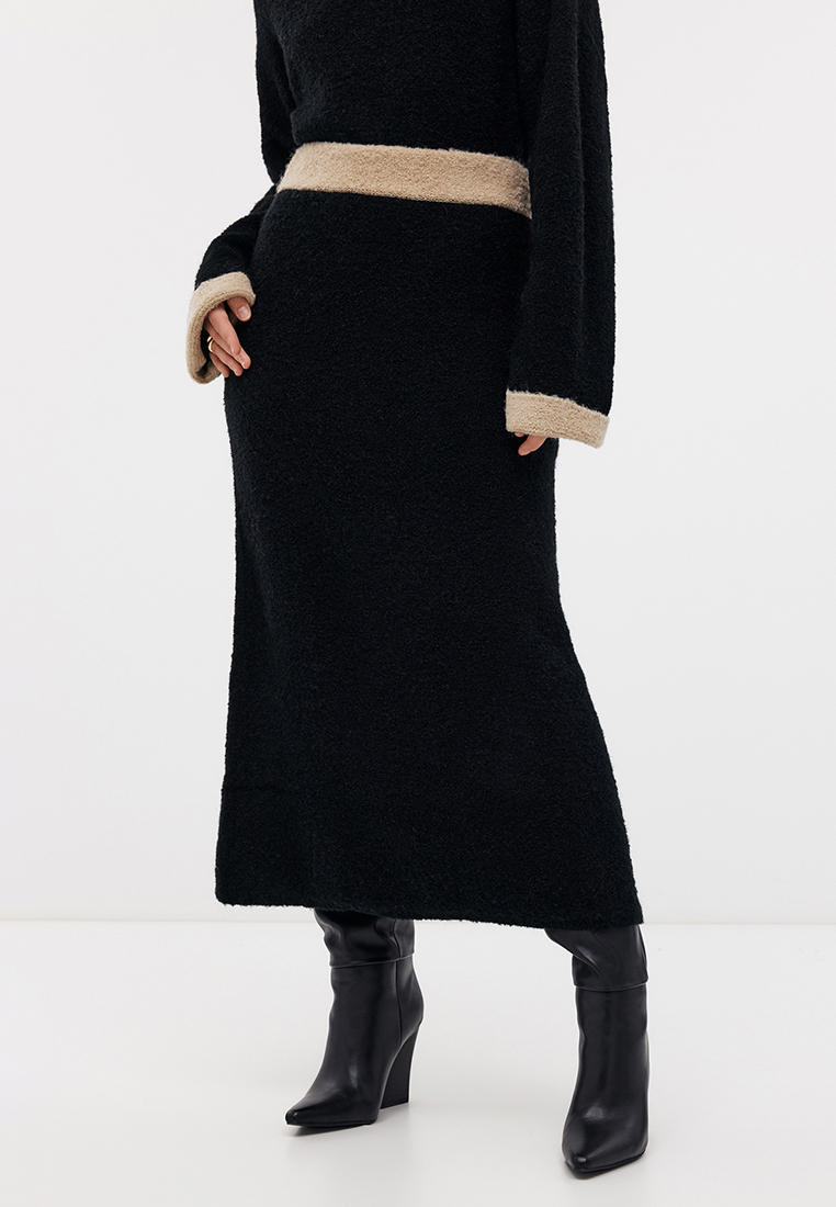 Широкая юбка Baon (Баон) B4724516-BLACK-L