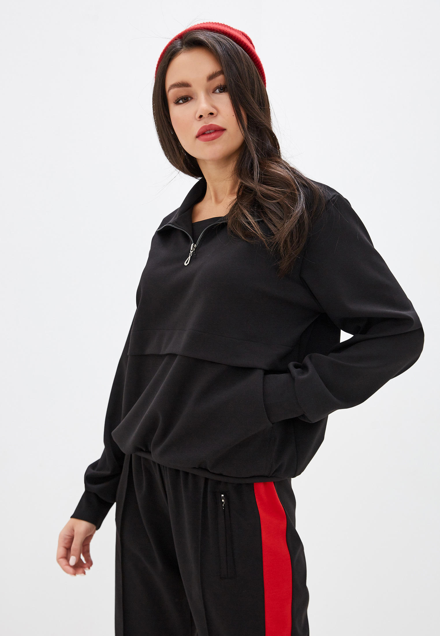 Спортивный костюм Malaeva SD-44005-L-M/черный/S/M