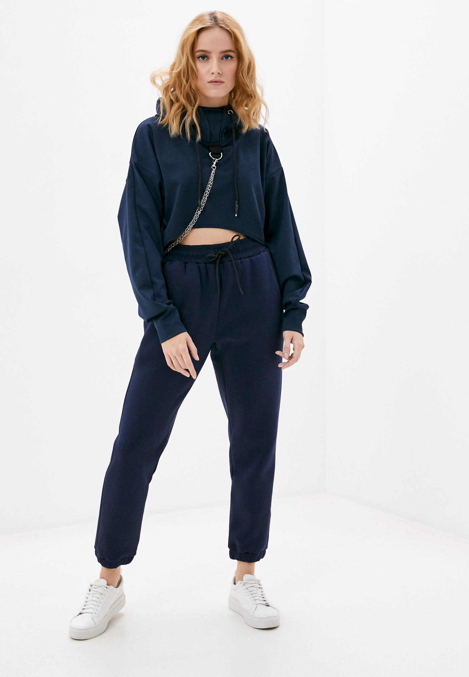 Женские худи Malaeva SD-226006-L-V-M/индиго/S/M