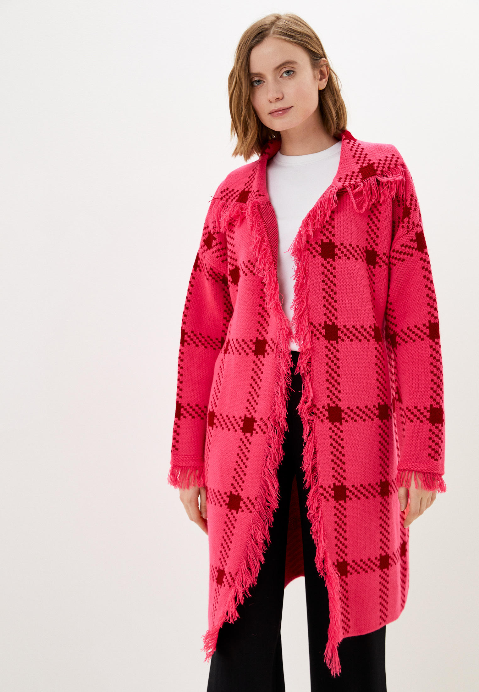 Кардиган Melle 8108 Кардиган женский фуксия/бордо OneSize