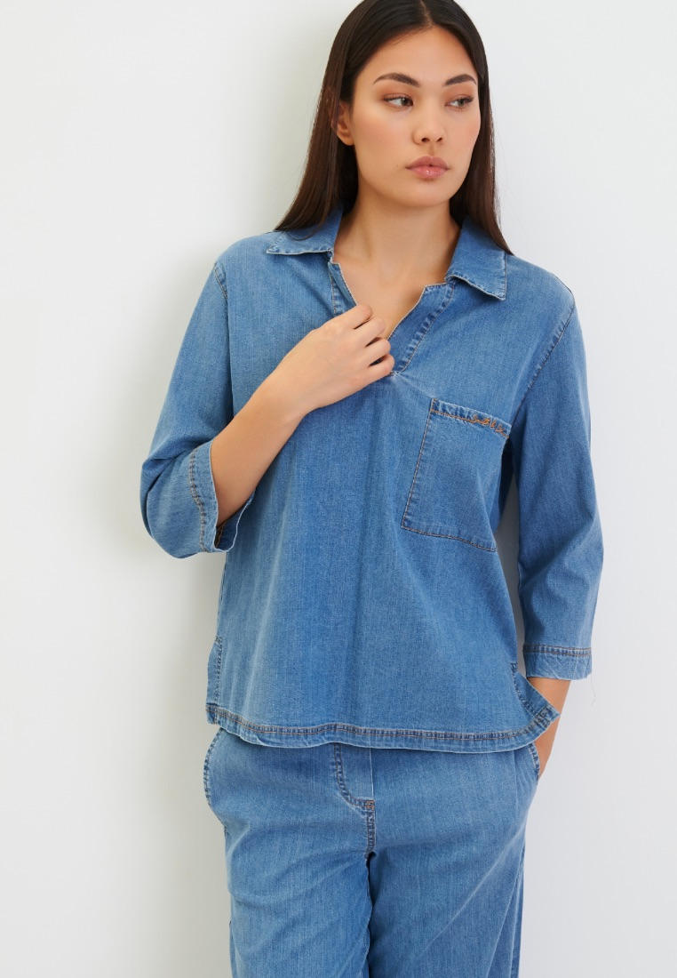 Женские джинсовые рубашки Smith&Soul 0125-0103-649