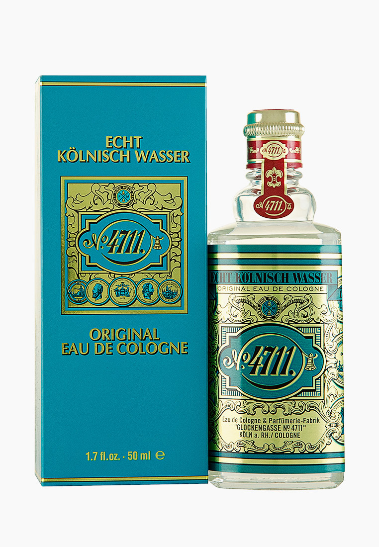 Одеколон 4711 4711 Original Eau de Cologne. 50 мл, цвет: прозрачный ...