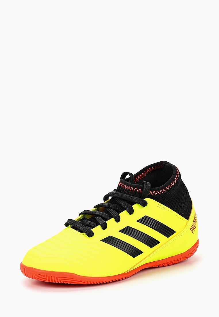 Бутсы зальные adidas PREDATOR TANGO 18.3 IN J, цвет: желтый