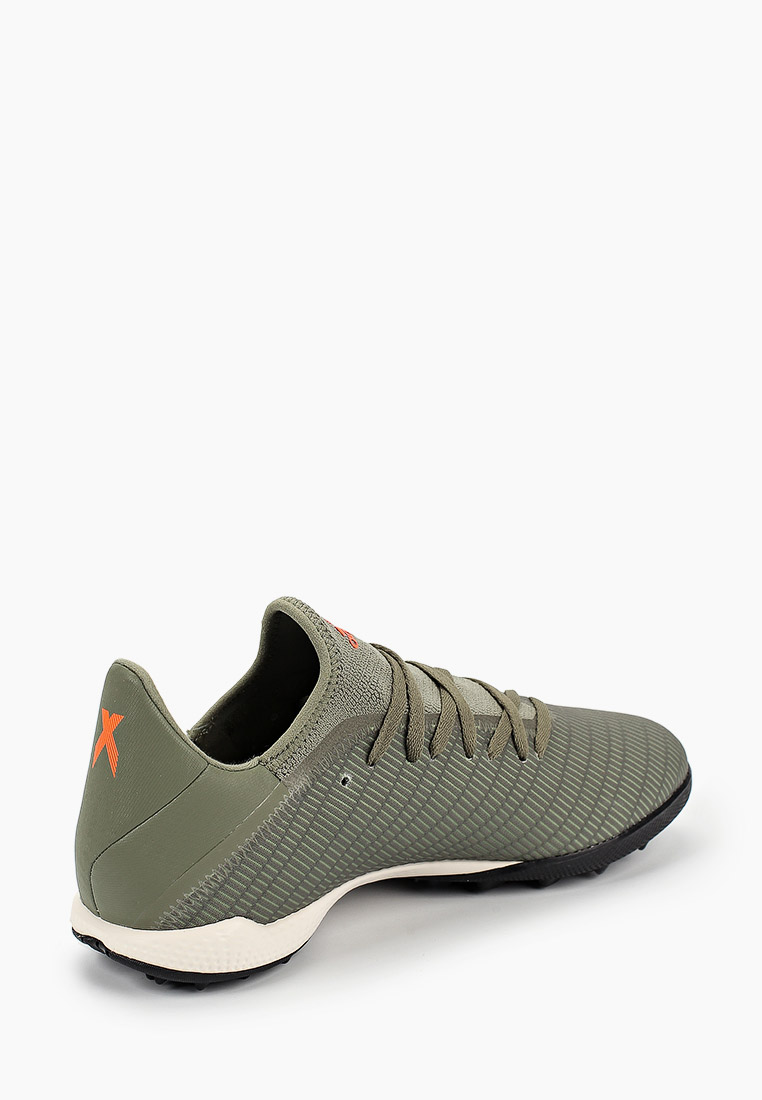 Шиповки adidas X TF, цвет: хаки, AD002AMFKBV7 — купить в