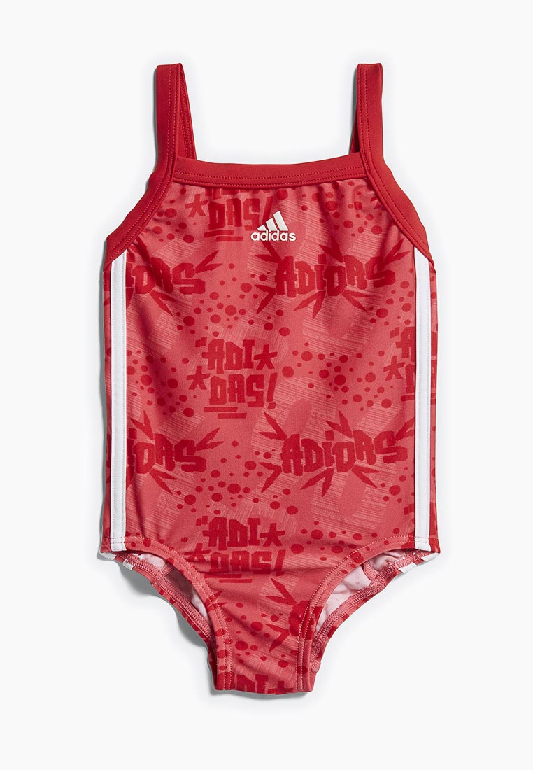 Купальник adidas INFANTS 1PC, цвет: красный, AD002EGALYM5 — купить в ...