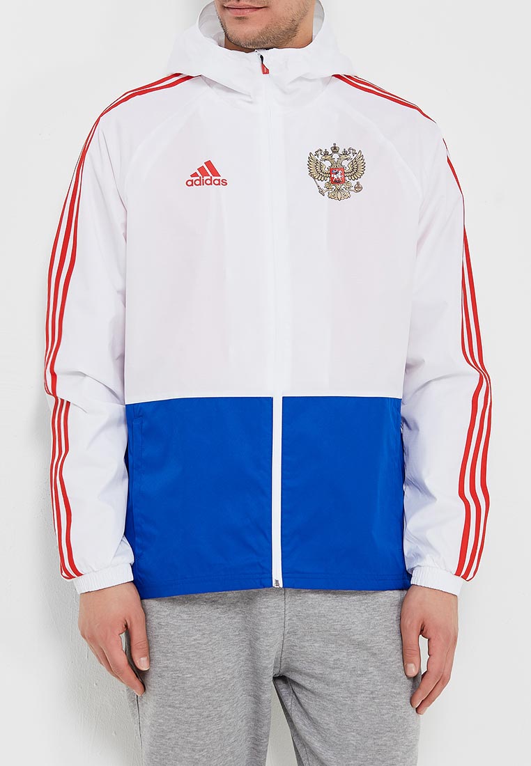 Сайт адидас россия. Ветровка adidas Russia Rain JKT ce8783. Куртки adidas RFU Russia. Ветровка adidas Russia 2018 presentation Jacket. Олимпийка адидас Россия белый синий красный.