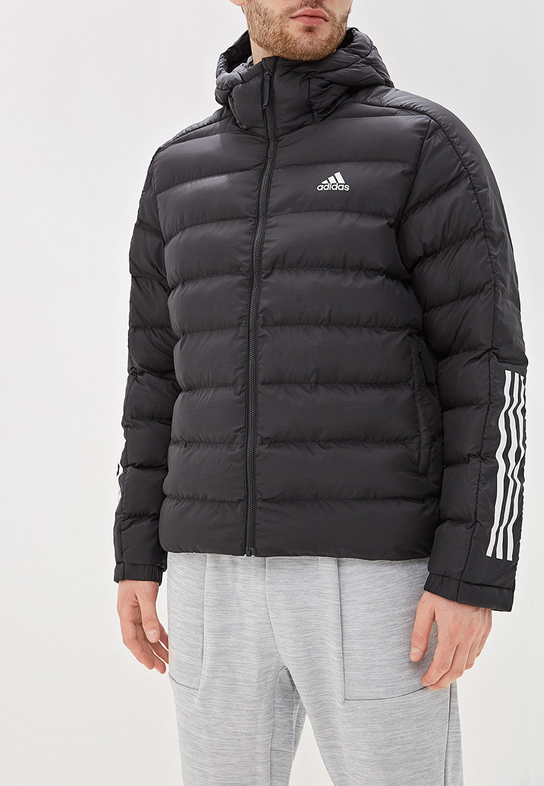 Куртка утепленная adidas ITAVIC 3S 2.0 J, цвет: черный, AD002EMFJYX5 —  купить в интернет-магазине Lamoda