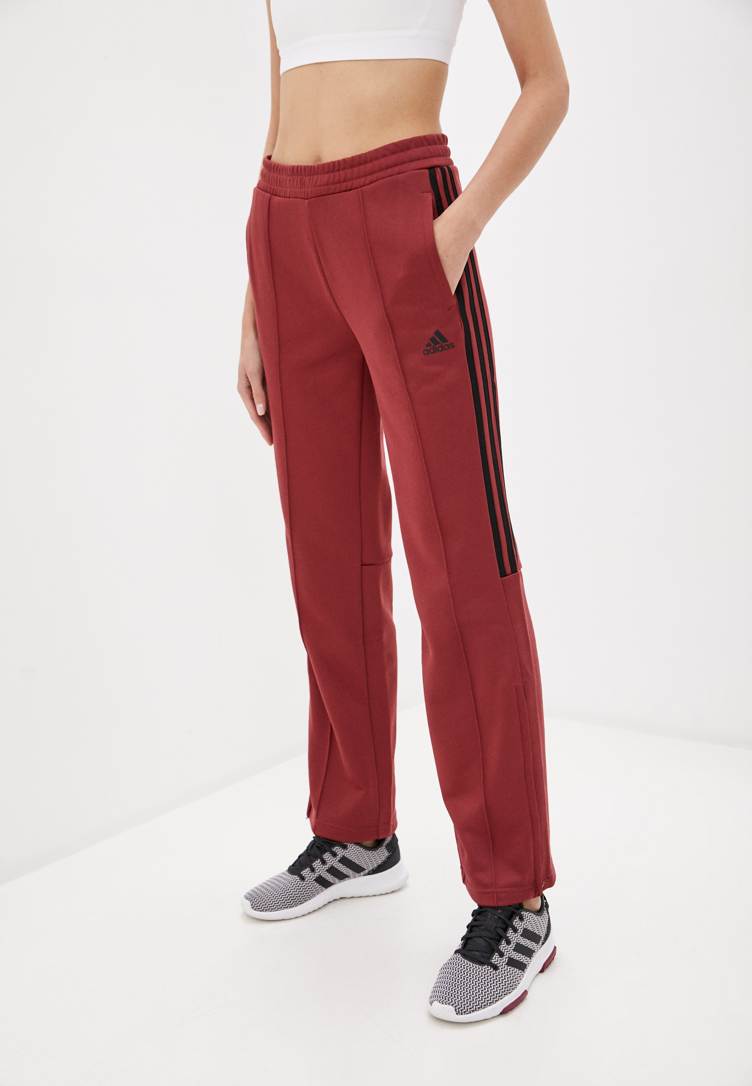 Adidas SST брюки красные