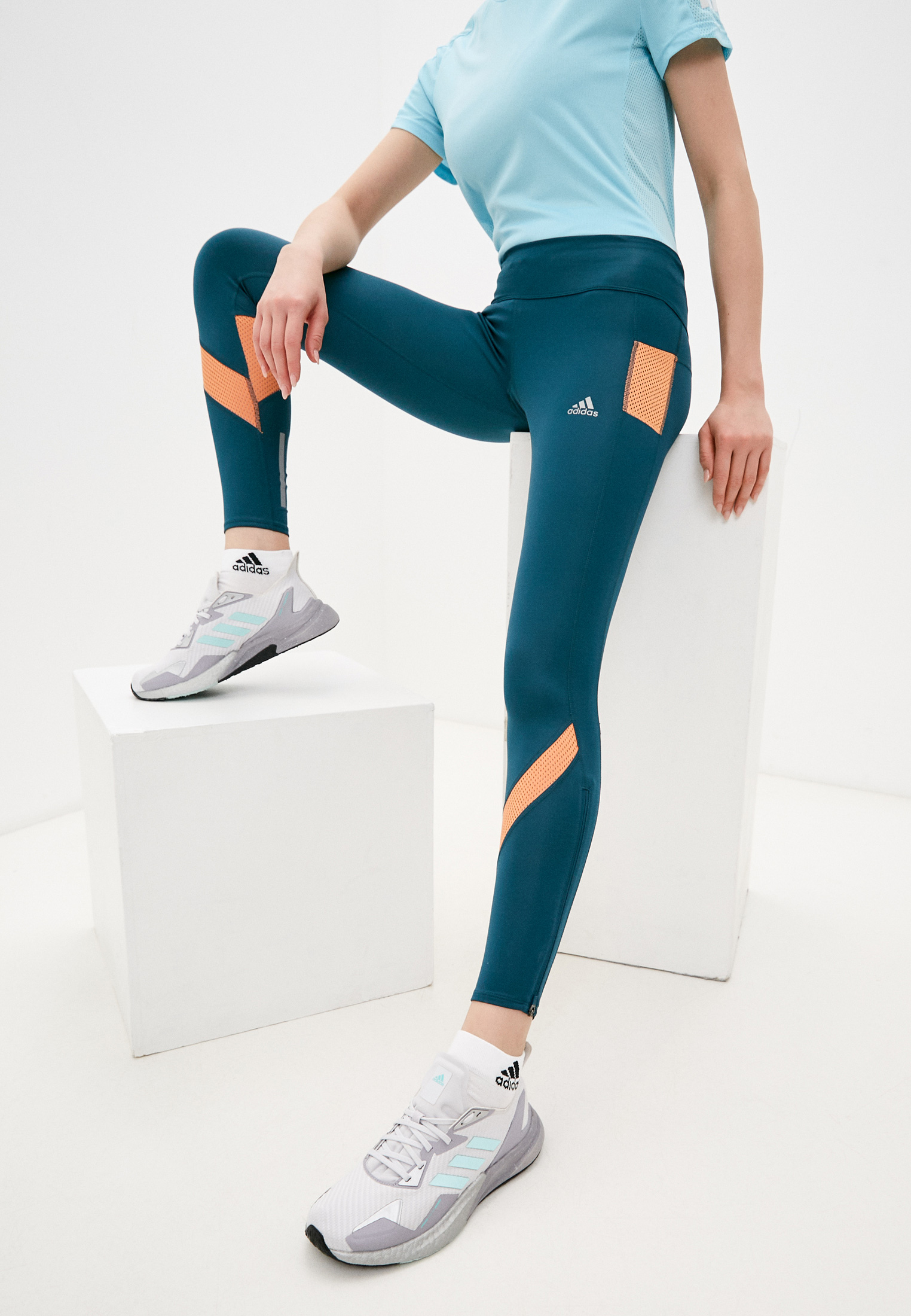 Женские спортивные костюмы adidas бирюза