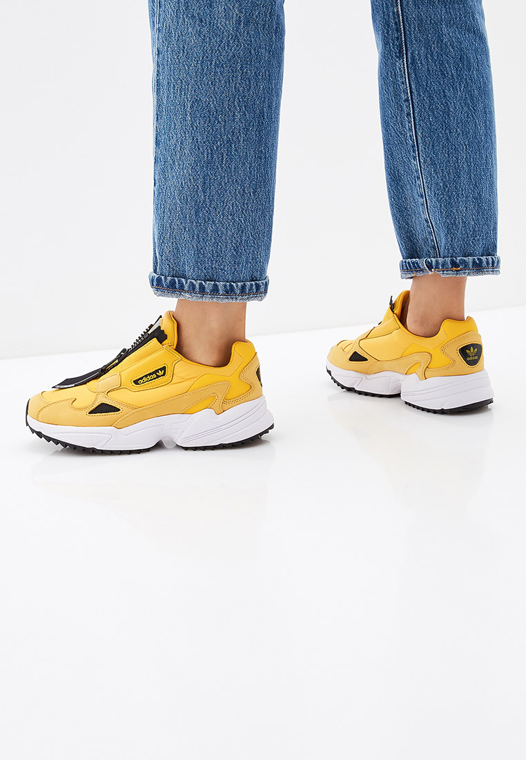 Falcon yellow adidas clearance