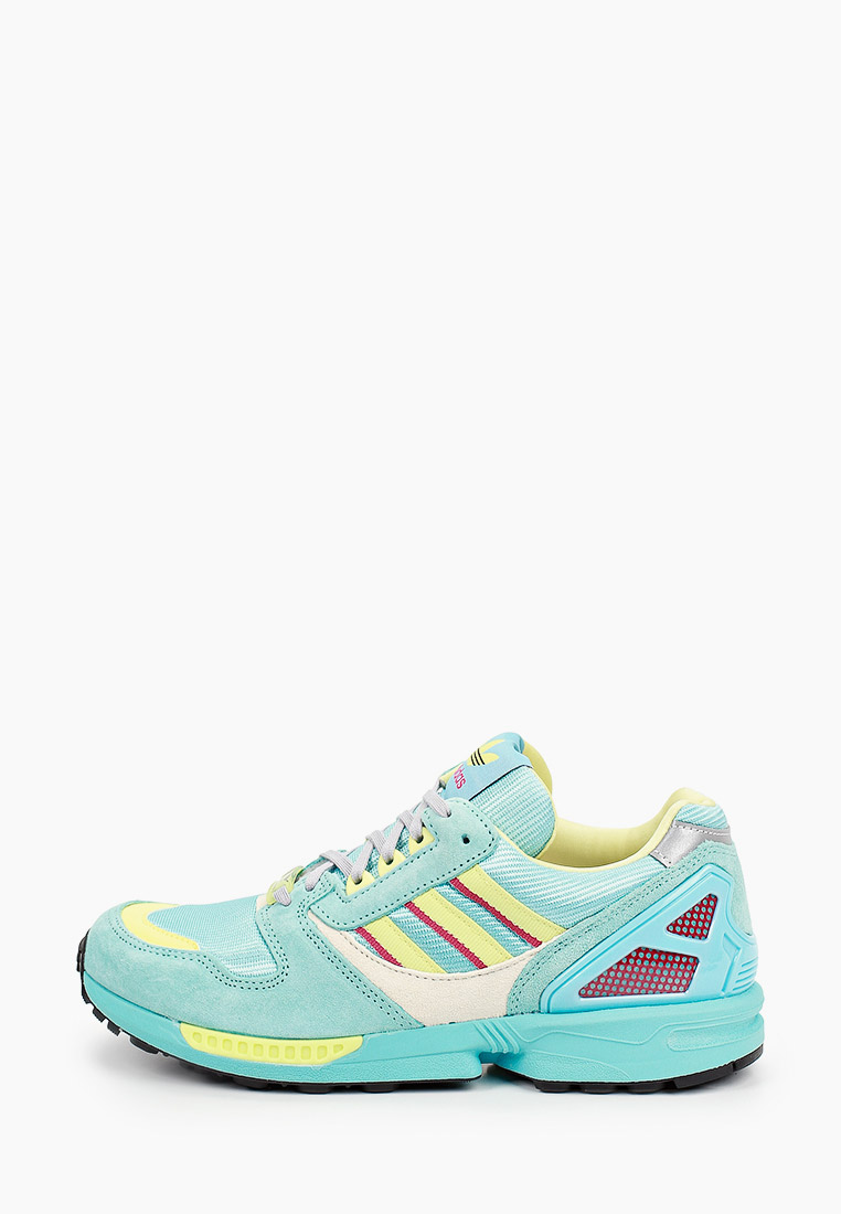 Кроссовки adidas Originals ZX 8000 W, цвет: бирюзовый