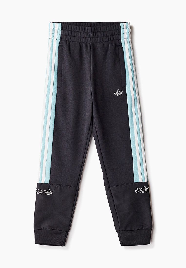 Брюки adidas Originals черные детские