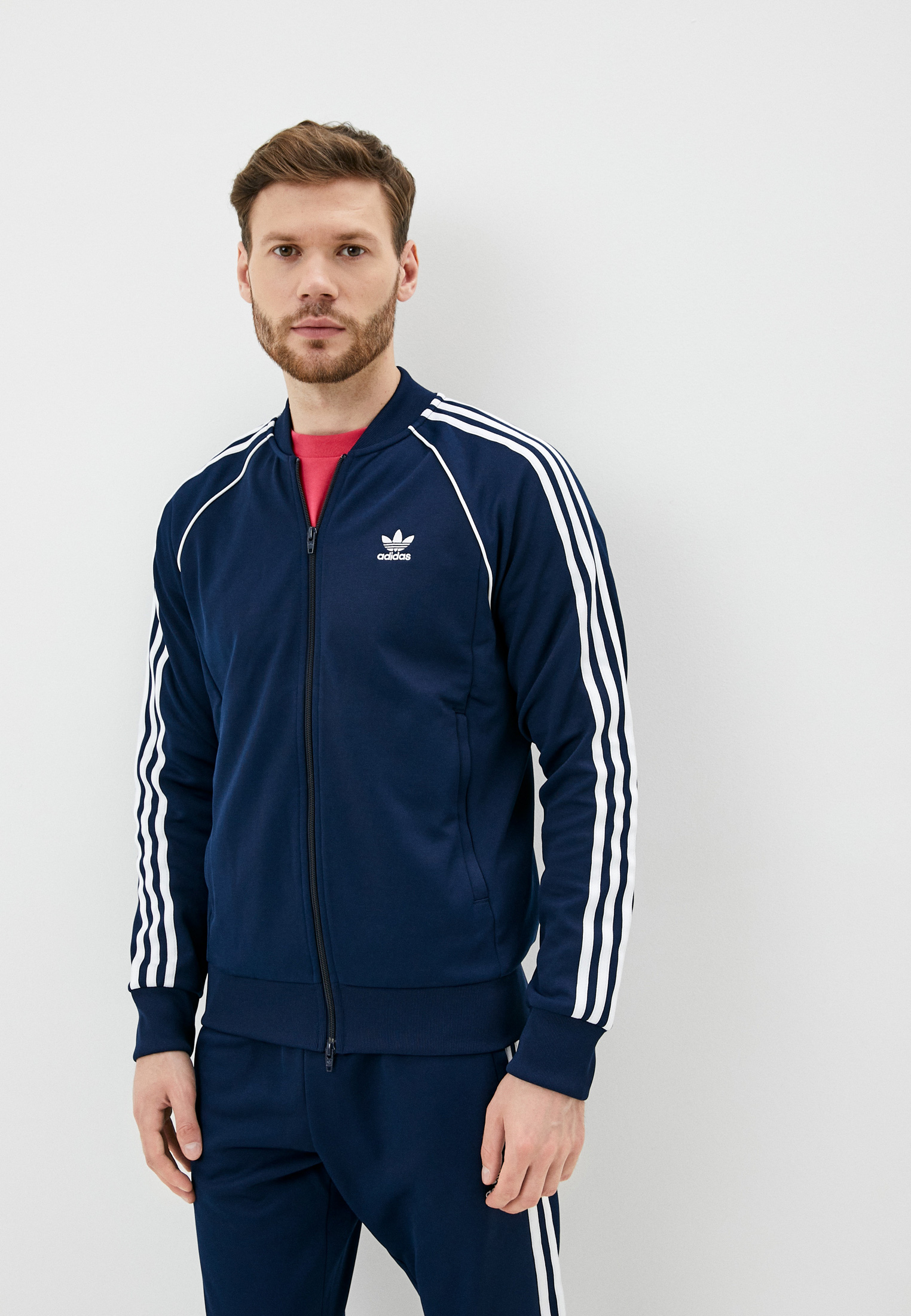Олимпийка adidas Originals SST TT P BLUE, цвет: синий, AD093EMJLYZ2 ...