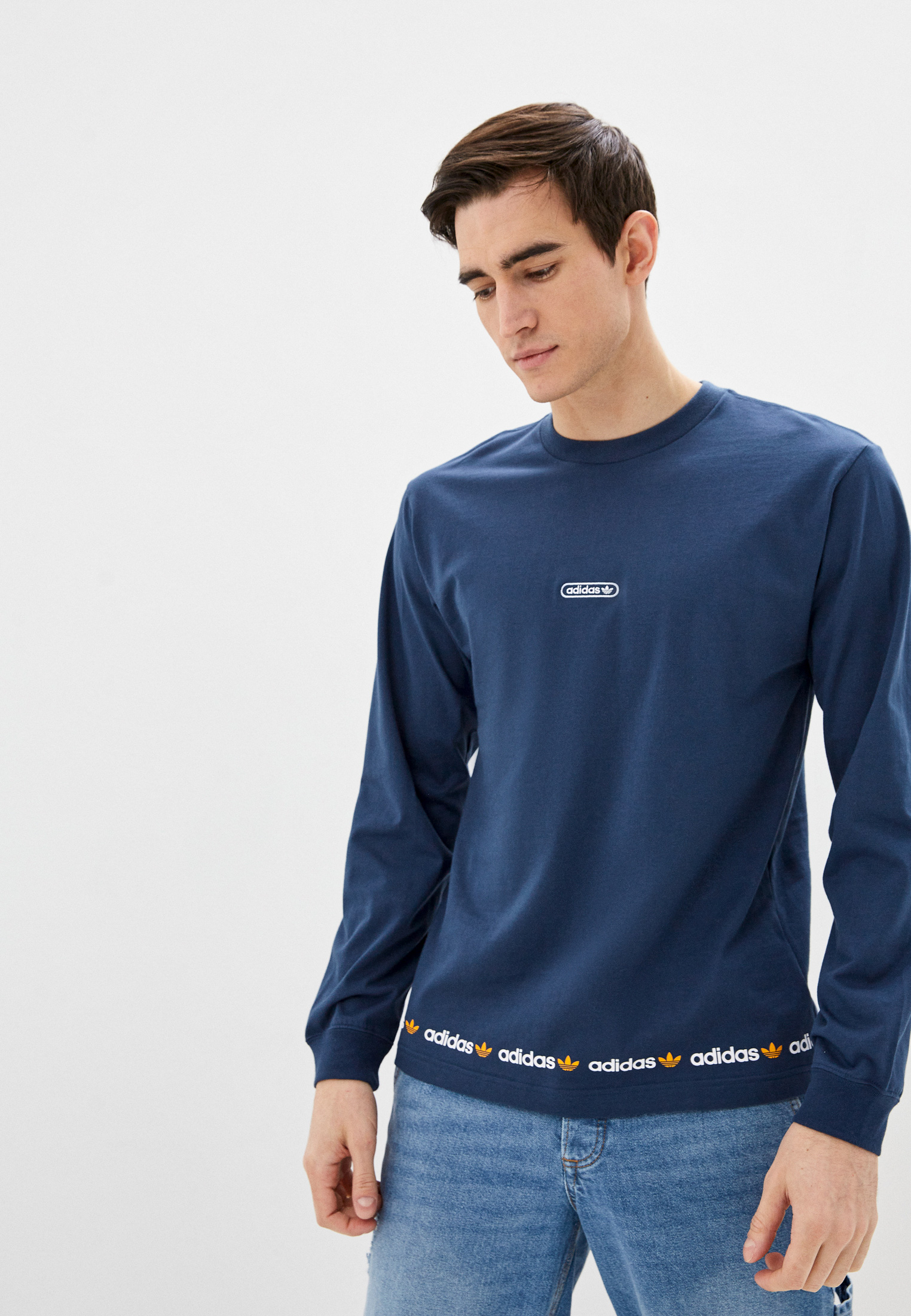 Лонгслив adidas Originals LINEAR REPEAT 