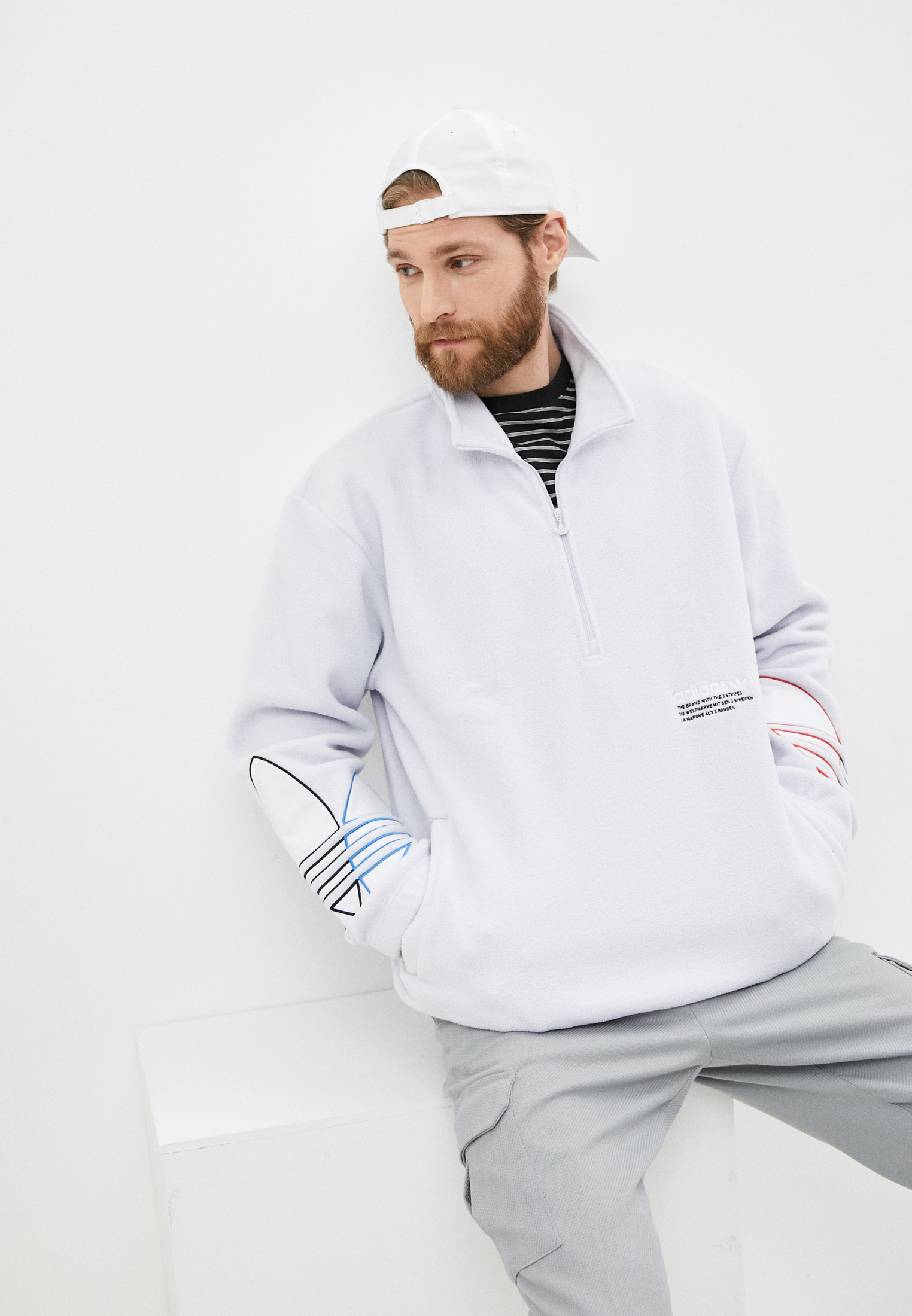 Олимпийка adidas Originals красная 2021