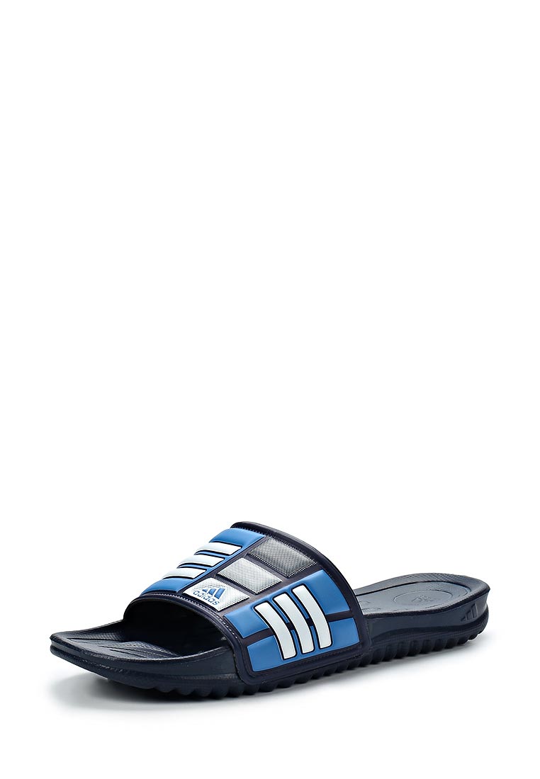 Сланцы adidas Mungo QD, цвет: синий, AD094AMBJT86 — купить в  интернет-магазине Lamoda
