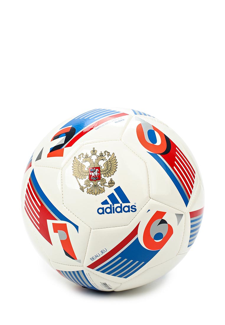 Мяч футбольный adidas EURO16 CAP RFU, цвет: белый, AD094DULWP03 ...