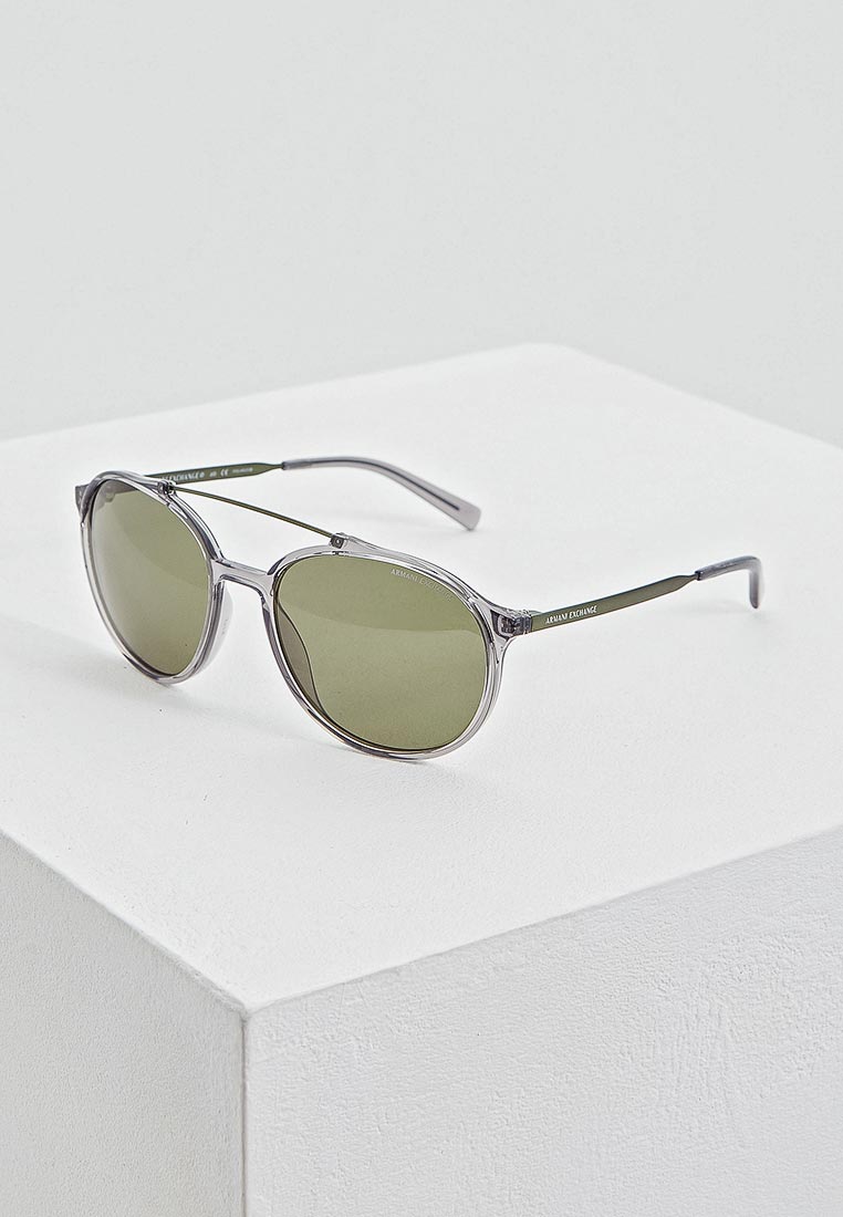 Очки солнцезащитные Armani Exchange AX4069S 82439A, цвет: серый