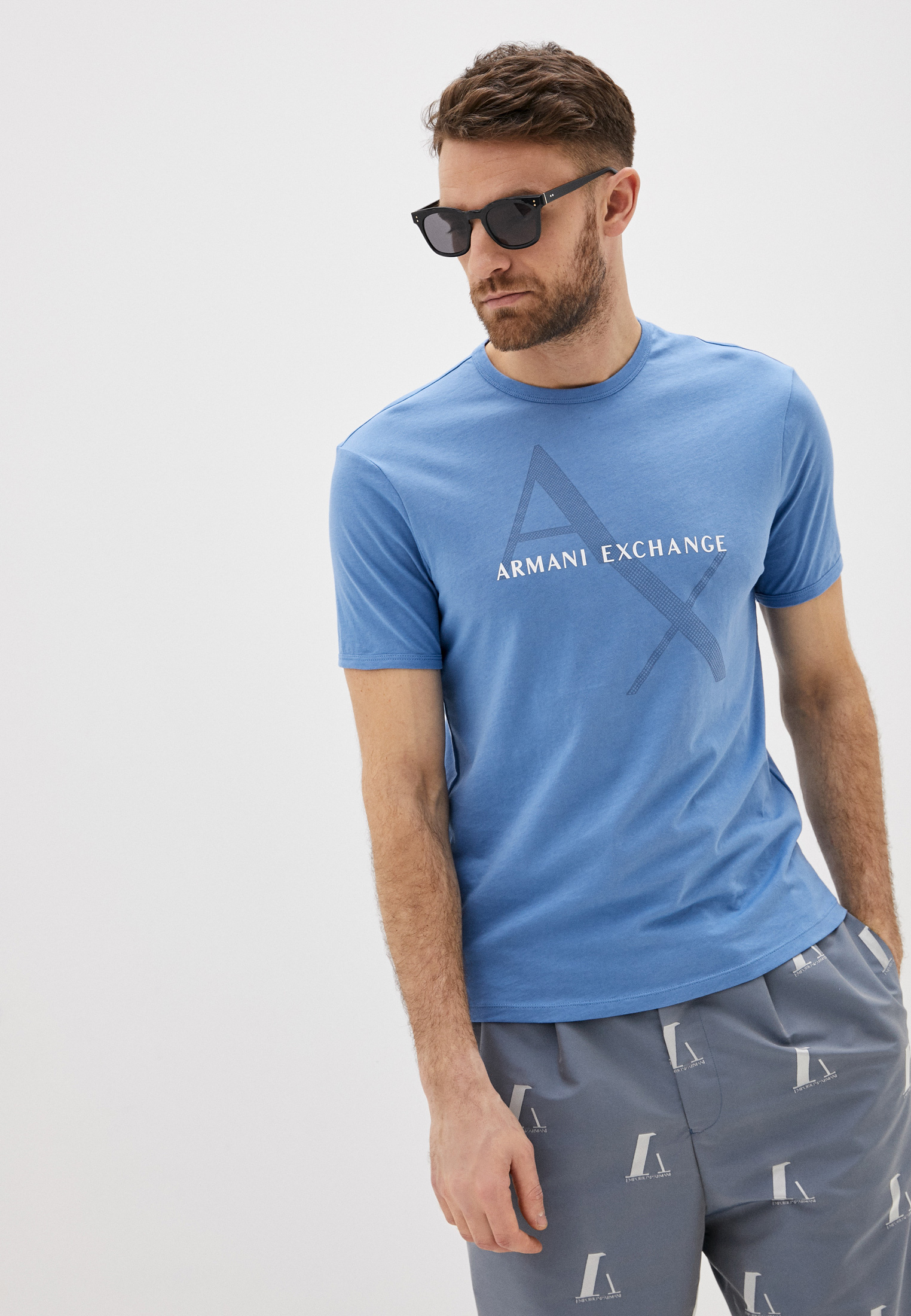 Armani Exchange Футболка Мужская Купить
