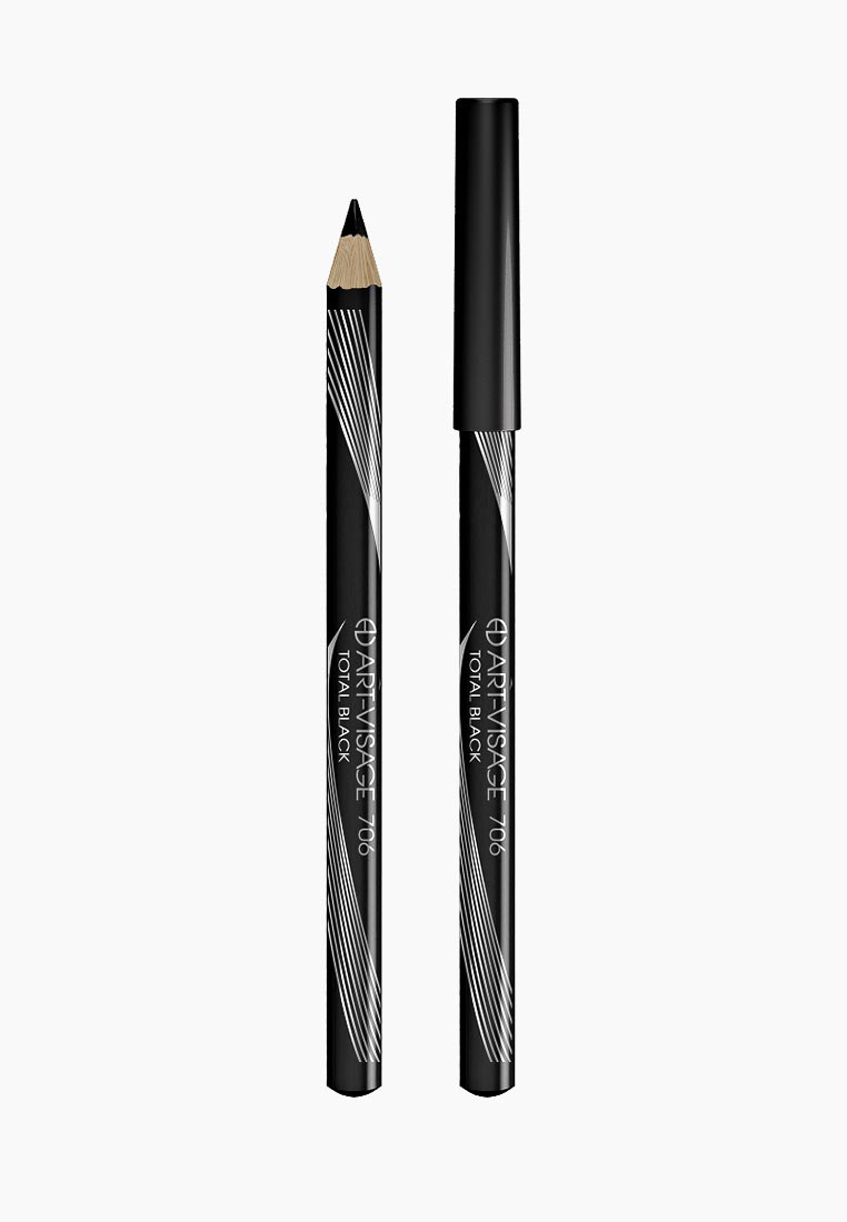Карандаш для глаз Art-Visage TOTAL BLACK, т 706, цвет: черный ...