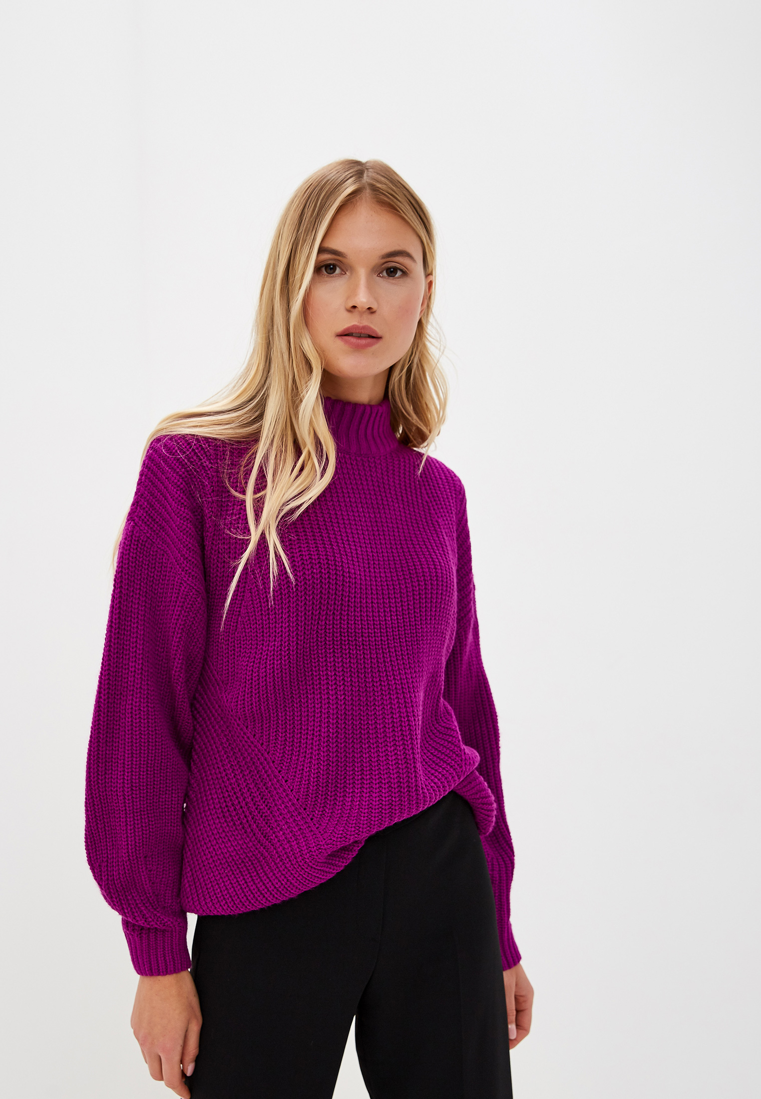 Фиолетовый Свитер Женский Купить