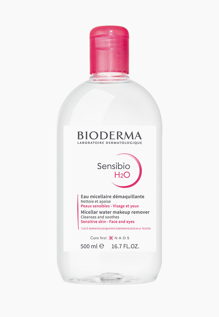 Мицеллярная вода Bioderma Сенсибио Н2О, 500 мл, цвет: прозрачный ...