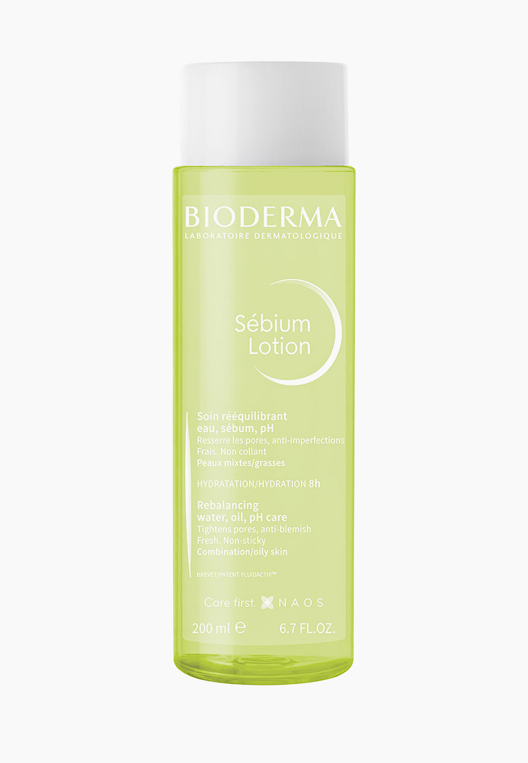 Лосьон для лица Bioderma Себиум, 200 мл, цвет: прозрачный, BI046LULVOZ1 ...