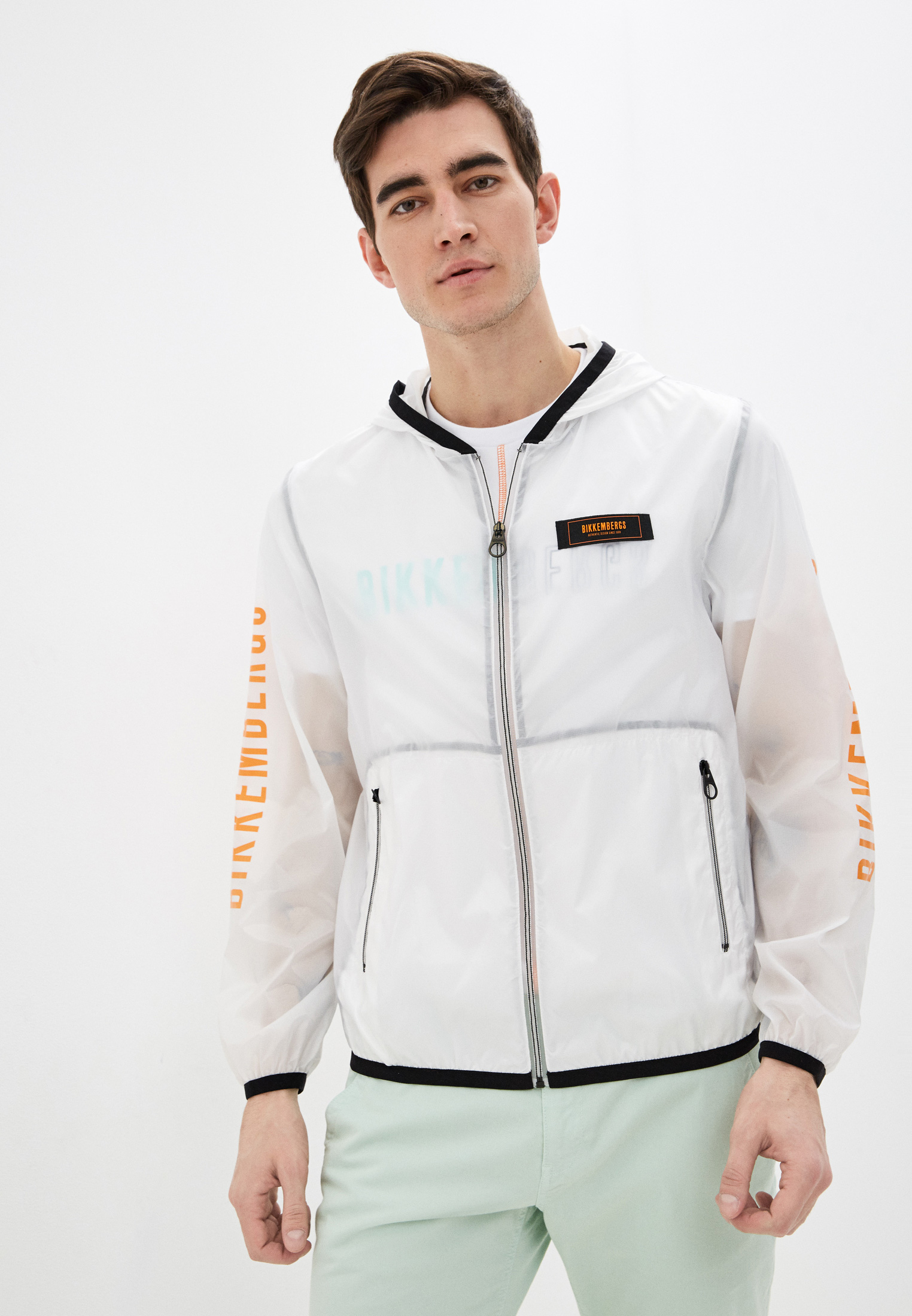 Купить Белую Ветровку Мужскую